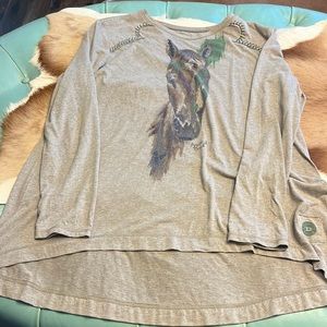 HiLo, A-line long sleeve tee